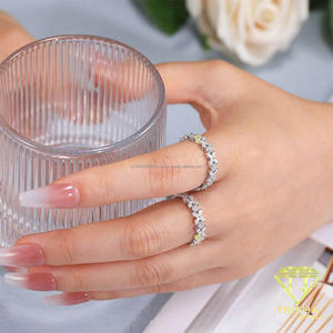 Bague élégante en moissanite à motif floral, argent sterling 925, pierres taille marquise pour femme, bijoux fins, cadeau de mariage - Product Image 4
