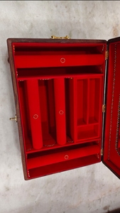 Handcrafted Wooden Jewelry <b>Box</b> with Mirror Velvet Lining Organizer Multiple Compartments <b>Lockable</b> <b>Storage</b> Gift Case Elegant - Product Image 4