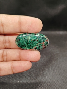 Cuentas Redondas de Piedra Natural de Crisocola Malaquita Pulida de Alta Calidad, Gemas para Joyería - Product Image 5