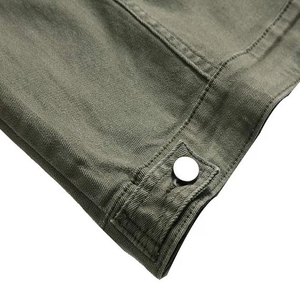 <b>Men</b> Denim <b>Jean</b> Jacket Premium Brand Export Quality, Street Style Plain Blue Acid Wash Panel <b>Work</b> Denim Jacket <b>Men</b> - Product Image 4