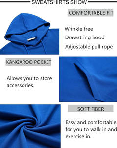 ชุดวอร์มออกกำลังกายผู้ชาย เนื้อผ้านุ่ม ระบายอากาศดี มีฮู้ด กางเกงจ็อกเกอร์ทรงเข้ารูป เอวยางยืด ชุดลำลองสำหรับเล่นกีฬา มีจำหน่ายแล้ว - Product Image 5