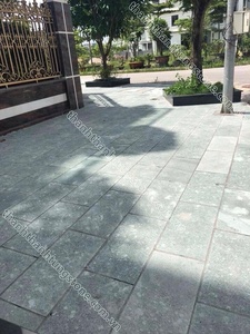 กระเบื้องปูหินปูนสีเขียวมอสที่ทันสมัยเคลือบด้วยค้อนสำหรับใช้งานกลางแจ้งและภายนอกจากเวียดนาม - Product Image 4