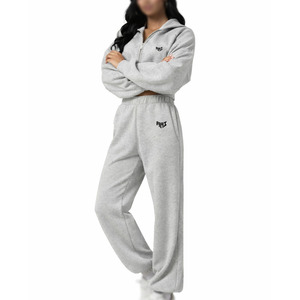 ชุดวอร์มผู้หญิง เสื้อแจ็คเก็ตและกางเกงขายาว สวมใส่สบาย เหมาะสำหรับใส่ทุกวัน แฟชั่นทันสมัย - Product Image 1