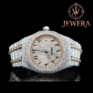 Reloj Mossinate Moderno de Acero Inoxidable con Diamantes, Cronógrafo y Calendario para Deportes, Viajes y Uso Diario - Product Image 1