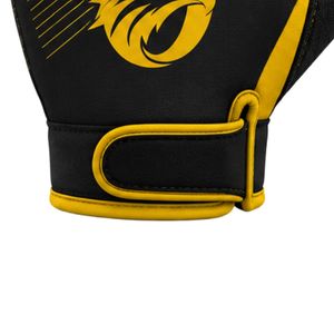 Gants de cyclisme d'hiver pour hommes, jaunes et noirs, légers, rembourrés, imperméables, fermeture à boucle, prise en main confortable, pour VTT et vélo de route - Product Image 4