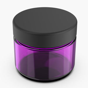 Custom Color 3.5g-120ml Child-Resistant CR Lid Glass <b>Jars</b> Smell Proof and <b>Airtight</b> for Stashing Flowers Premium Packaging - Product Image 4