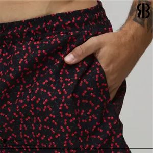 Rubabull – Short de bain personnalisé pour homme, séchage rapide, motif abstrait, décontracté, léger, avec cordon de serrage, pour la plage – Fabricant - Product Image 3