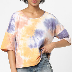 Women’s Trendy <b>Tie</b> Dye Summer Tank Breathable Cotton Apparel Ladies Custom Sleeveless Cotton <b>Top</b> Comfortable Casual Clothing - Product Image 1