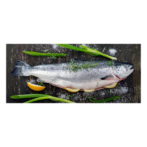 Barriga de salmón congelada en venta / Cabeza de salmón eviscerada en forma de V, salmón congelado, salmón rey congelado - Product Image 6
