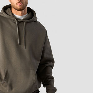 Sudadera con Capucha al por Mayor para Hombre 2025, Sudadera Informal de Color Sólido para Hombre, Sudadera con Capucha Transpirable para Hombre, Logotipo y Diseños Personalizados - Product Image 5