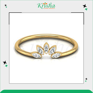 Fournisseur indien proposant des bagues de fiançailles en diamant de couleur DEF blanche, pierres naturelles et de laboratoire avec clarté VVS/VS en promotion - Product Image 3