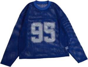 Maillot d'entraînement de football en maille respirante, chemise athlétique à séchage rapide pour le basketball, la course à pied, la gym, les entraînements et les sports d'équipe - Product Image 2