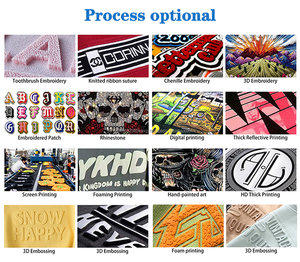 Sweat-shirt unisexe en coton uni surdimensionné sans cordon, avec logo personnalisé, coupe et couture, style streetwear, en molleton lourd de type French Terry - Product Image 6