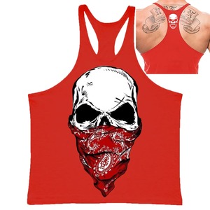 Débardeur imprimé tendance pour hommes, respirant, à séchage rapide, sans manches, pour la gym, l'entraînement physique, la musculation, décontracté, été - Product Image 5