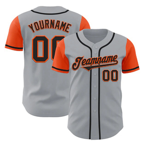 เสื้อเบสบอลพิมพ์ลายแบบซับลิเมชั่นคุณภาพสูง ปักชื่อทีมและชื่อผู้เล่น แขนสั้น ติดกระดุมเต็มตัว เสื้อซอฟต์บอลสั่งทำได้ MOQ ต่ำ - Product Image 3