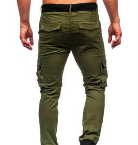 Pantalon Cargo Homme Jimieson en Toile 100% Polyester Respirant, Taille Élastique, Robuste, Style Décontracté Urbain – Vente en Gros - Product Image 4