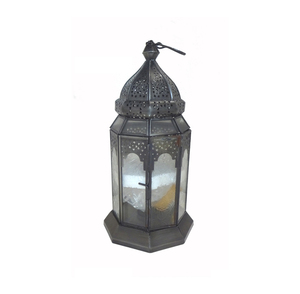 <b>Moroccan</b> Decorative Glass <b>Lantern</b> - Product Image 2