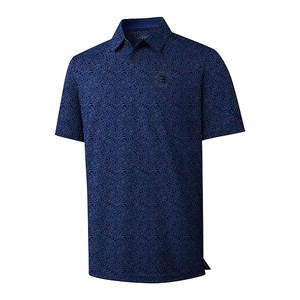 Polo de golf pour homme en tissu durable, manches courtes, vêtements de sport décontractés, polo de golf à vendre - Product Image 1