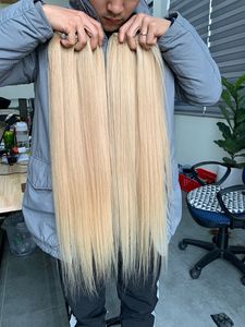 Cabello Humano Natural de Alta Calidad Vietnamita 100% con Cutícula Alineada, Extensiones de Cabello en Trama, Precio al por Mayor, Liso Sedoso, de 6 a 28 Pulgadas, Individual - Product Image 5