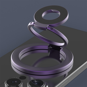 Anillo Magnético de Metal de Lujo en Varios Colores con Soporte para Teléfono Inteligente, Accesorio Universal para Teléfono Móvil - Product Image 5