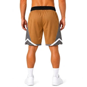 Shorts de sport en mesh personnalisés, séchage rapide, respirants, pour la course, l'entraînement, la gym, le fitness, OEM, ODM, marque privée - Product Image 2