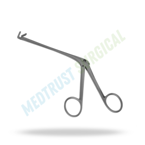 Upward Angled ENT Forceps 45 Degree 120mm Nasal Surgical Instrument - Product Image 4
