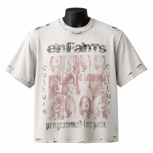 Camiseta Gráfica Extra Grande Personalizada para Hombre, Estilo Vintage, Algodón Lavado, Streetwear, Estampada, Informal, Verano, Unisex - Product Image 1
