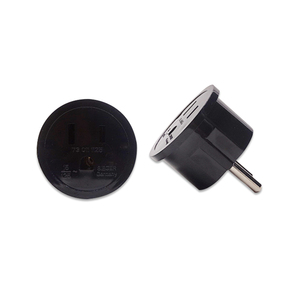 De servicio pesado tierra EE. UU. <span class=keywords><strong>Americano</strong></span> Alemania europea Schuko salida <span class=keywords><strong>adaptador</strong></span> de enchufe - Product Image 6