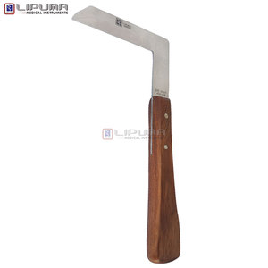 Cuchillo para Pezuñas LIPUMA EDGELINE Tipo L, Mango de Madera, para Cuidado Equino, Cuchillo de Recorte para Caballos y Vacas, Herramienta de Herrador - Product Image 4
