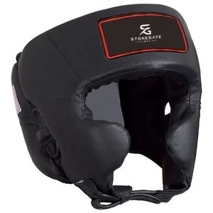 Protège-tête de boxe léger et respirant en cuir, réglable, design personnalisé pour hommes et femmes, MMA Sparring 2026 - Product Image 1
