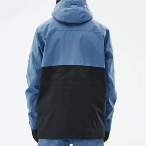 Chaqueta de Esquí para Mujer, Ropa Exterior para Snowboard, Blanca, con Capucha, Transpirable, Impermeable, Cortavientos, con Cremallera, Ligera, Térmica, para Todas las Estaciones - Product Image 2