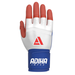 Genuine Leather Customizable <b>Baseball</b> Batting <b>Gloves</b> New Colour <b>Gloves</b> Anti-Slip Hook Loop Closure Right/Left Hand - Product Image 1