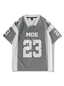 Camiseta Deportiva de Corte Holgado para Mujer, Logotipo Personalizado, Producción OEM al por Mayor, Jersey de Fútbol Americano, Estilo Ligero para Juego - Product Image 3