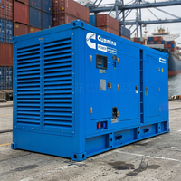 Groupes électrogènes diesel silencieux Commins Power de 50/100/125/150/200/300/500/1000 kW, alternateur en cuivre pur 50/60 Hz, générateur électrique