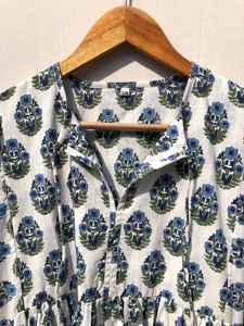 Vestido de Noche con Cuello en V para Mujer, 100% Algodón, Estampado Floral, Secado Rápido, Ropa de Dormir de Verano, Suave, Talla XL, para Fiestas de Primavera, Dama de Honor, Venta al por Mayor - Product Image 3