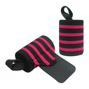 Heavy Duty Custom Wrist Support Wraps for Weight Training Strong Elastic Straps Adjustable Design Wholesale Rate - Product Image 3