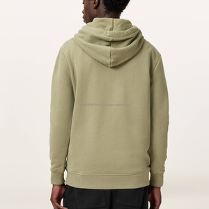 Sudadera con Capucha para Hombre, 100% Algodón Grueso, Personalizable, Talla Grande, con Capucha para Invierno, Alto Gramaje - Product Image 2