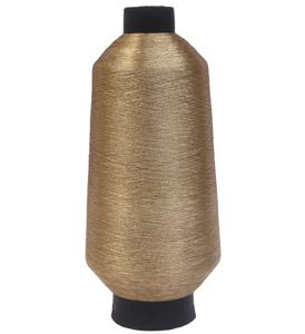 ANMOL alta tenacidad poliéster metálico Jari Kasab tejido y bordado hilo para tejer costura tejido a mano - Product Image 1