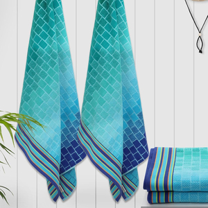 Toalla de Playa Jacquard Grande 100% Algodón con Estampado Personalizado, Estilo Moderno, Secado Rápido, Alta Calidad, Uso en Verano, Diseño de Logotipo Gratuito Garantizado - Product Image 3