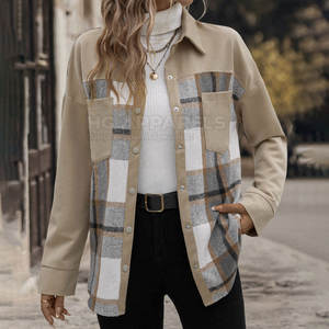 Winter Casual Warm Knit Cotton Wool <b>Cardigan</b> <b>Lightweight</b> Comfort Easy Layering Modern Style with Clean Finish Soft Fabric - Product Image 3