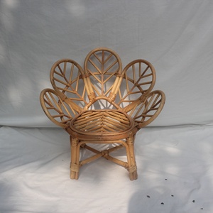 ที่ดีที่สุดขายมือทําหวายดอกไม้เก้าอี้นกยูงสําหรับเด็กทารกเนอสเซอรี่เด็กตกแต่งห้องขายส่ง - Product Image 2