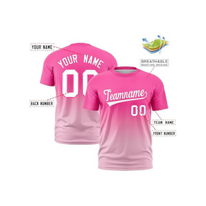 เสื้อยืดคอกลมพิมพ์ลายแบบซับลิเมชั่นสั่งทำพิเศษ ลดราคาพิเศษ เนื้อผ้าระบายอากาศได้ดี เหมาะสำหรับทีมกีฬา - Product Image 3