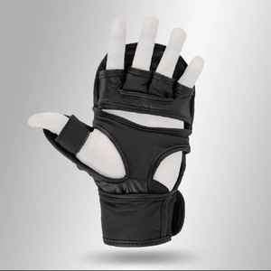 Gants de boxe MMA avec support de poignet, gants confortables et protecteurs pour le kickboxing, les arts martiaux, la boxe - Product Image 4