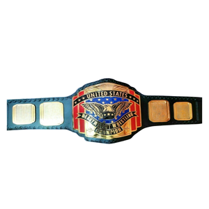 Ceinture de championnat de lutte américaine de qualité supérieure, ceinture de titre poids lourd de qualité premium avec un design patriotique - Product Image 1