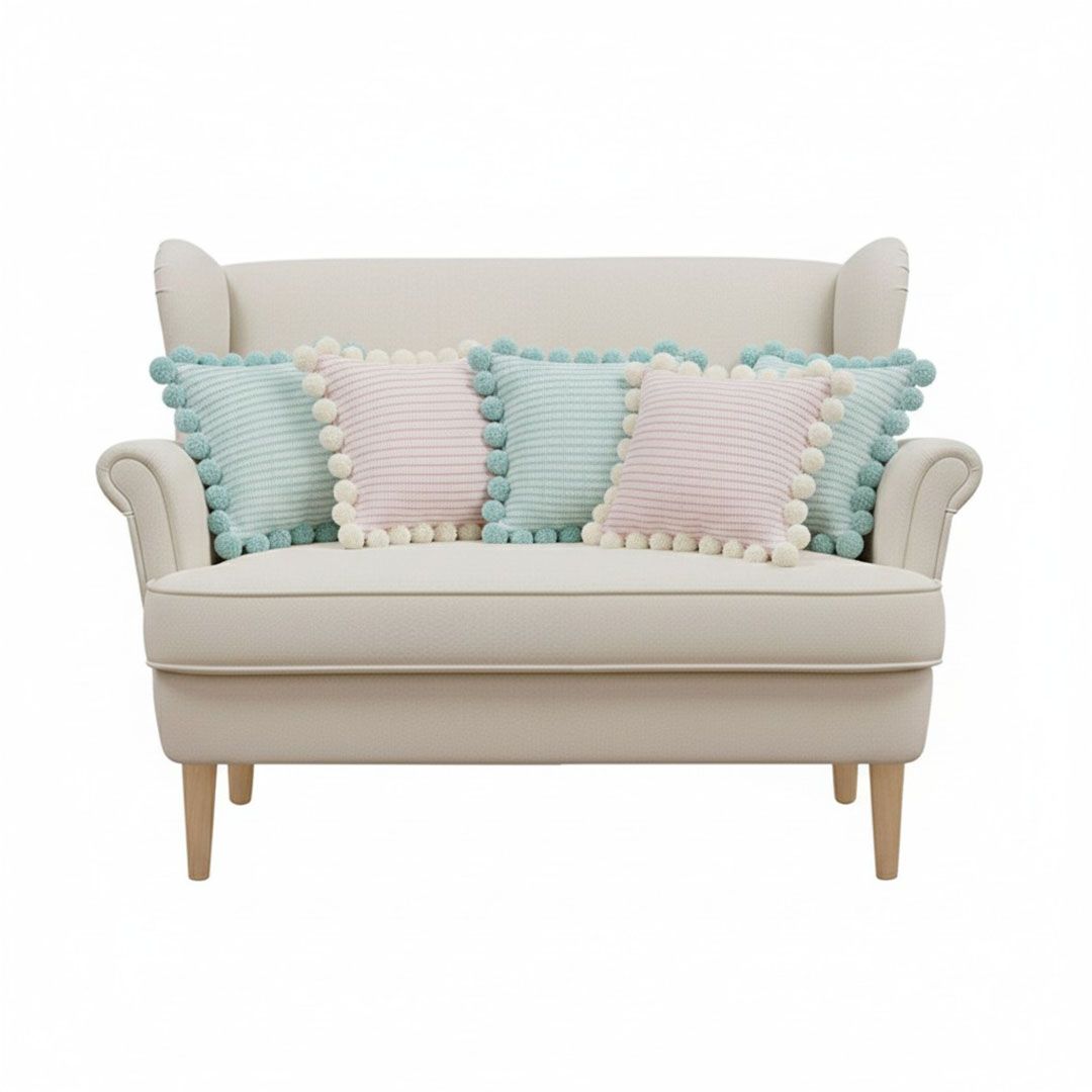 light blue and Cream Color