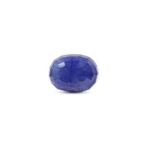Handcrafted 13.75 Carat Oval Cut Blue Sapphire Loose Gemstone for Fine Jewelry - Product Image 2