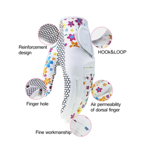 Manufacturer Custom Golf Glove Embroider Logo OEM Men's Weather Premium Quality Golf Gloves - Product Image 4