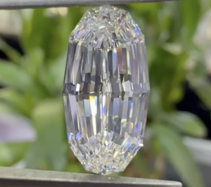 Diamante Cultivado en Laboratorio con Corte Personalizado en Forma de Moval, Color E, Corte Fantasía, Certificado por Terceros, Solitario para Joyería - Product Image 2