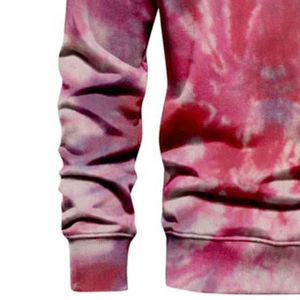 Sudadera con capucha de ajuste holgado Perfect Styling Ome Service, sudaderas con cuello redondo Tie-Dye de diferentes tallas, ropa urbana duradera para hombre. - Product Image 5