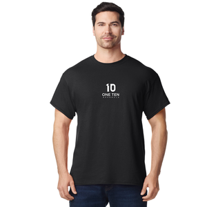 Camiseta para Hombre, Negra, Personalizada, de Algodón, Manga Corta, Cuello Redondo, Ropa Casual, Prenda Lisa al por Mayor - Product Image 2